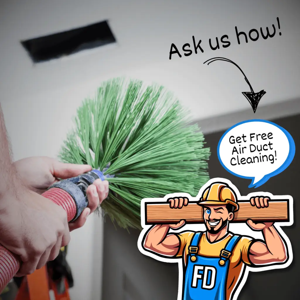 Free Air Duct Cleaning with Flooring Purchase with Floor Daddy