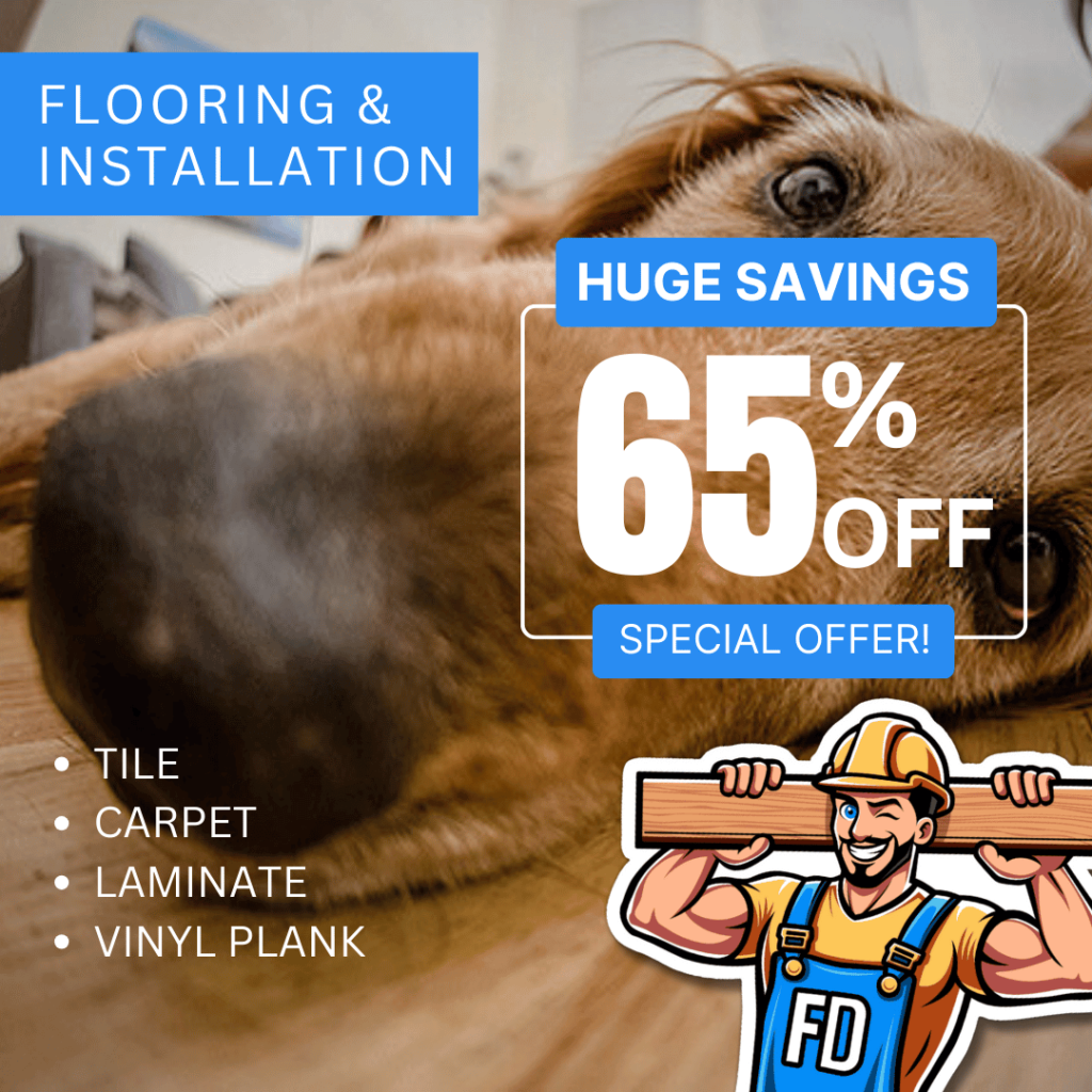 New Flooring and Installation Sale Floor Daddy