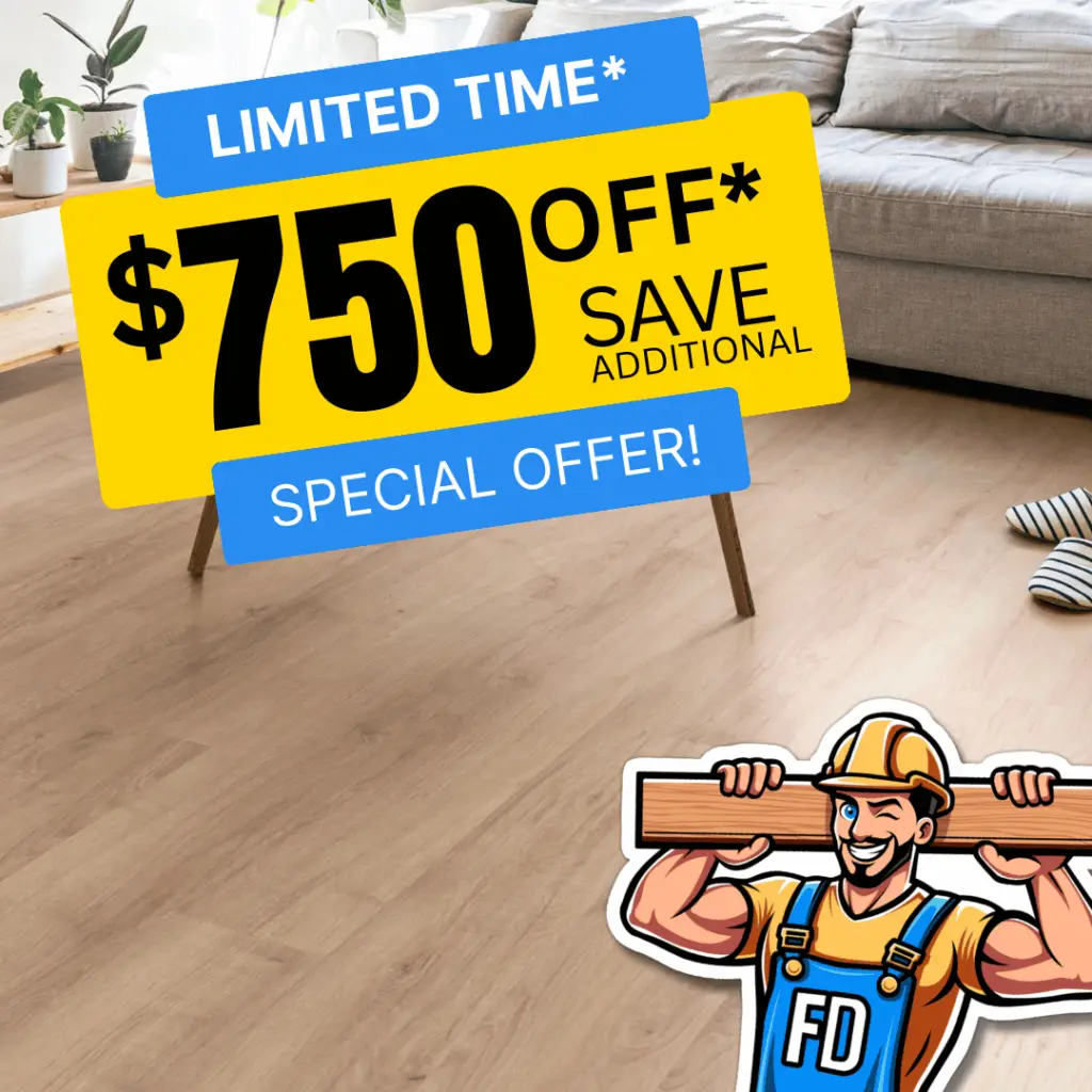 Save $750 Off New Flooring and Installation at Floor Daddy