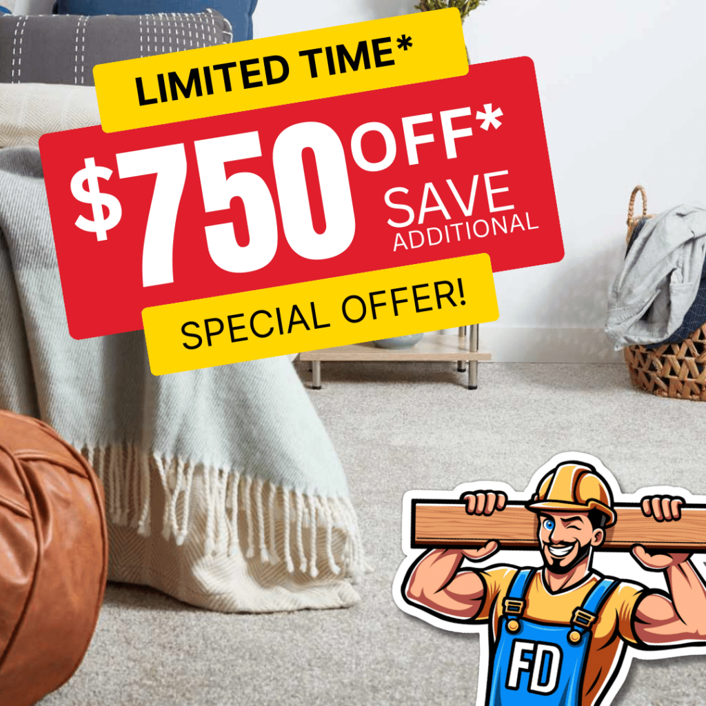 Save $750 Off New Flooring and Installation at Floor Daddy