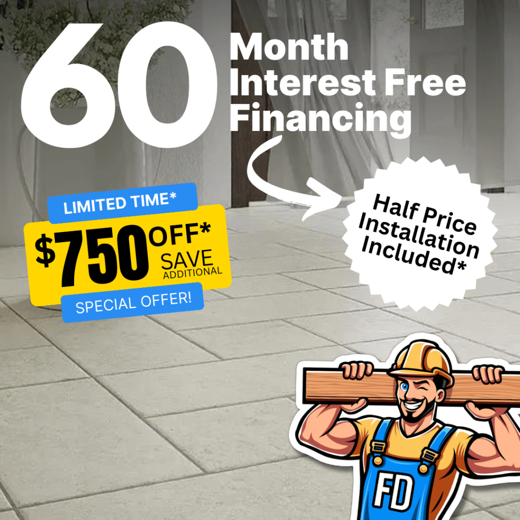 Save $750 Off New Flooring and Installation at Floor Daddy