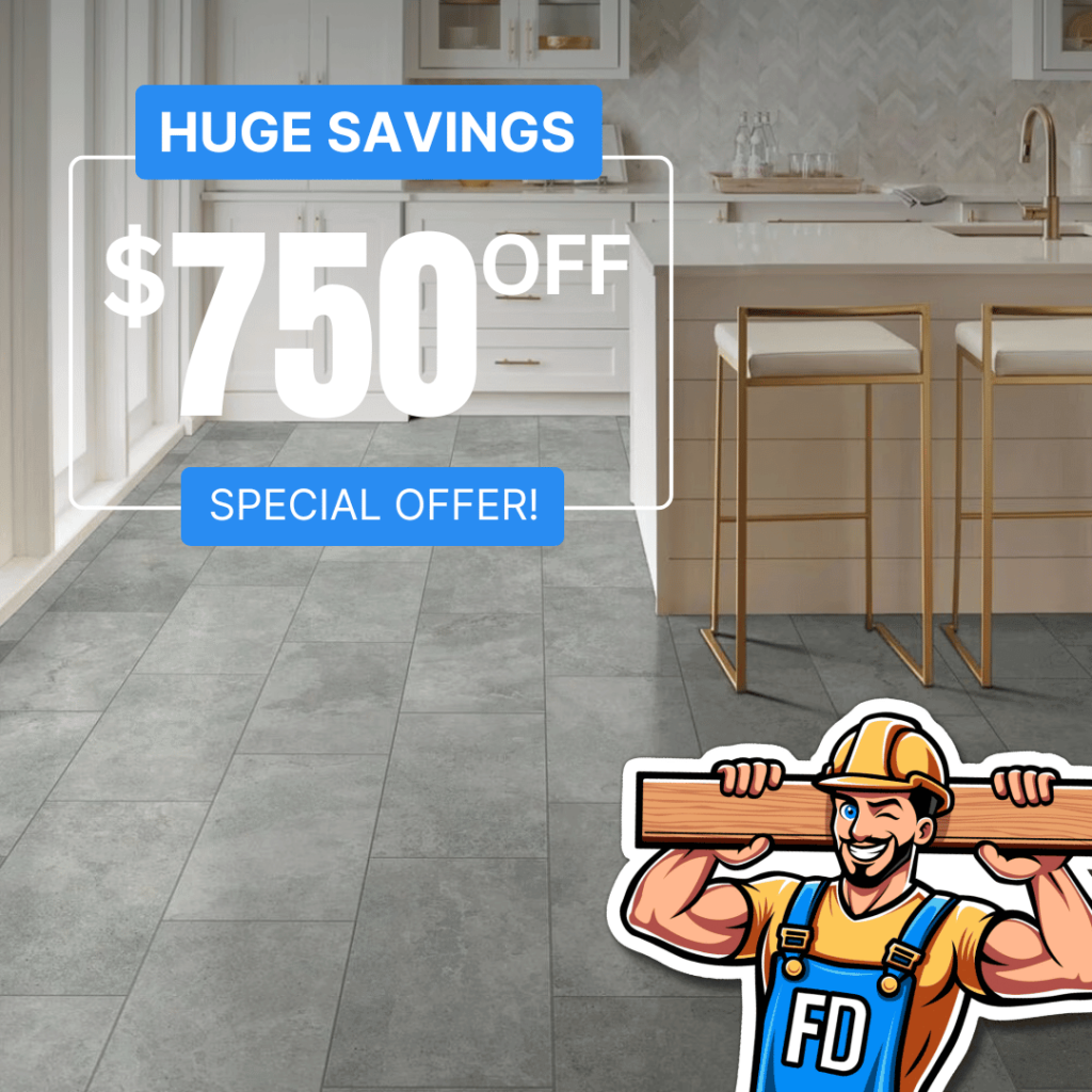 Save $750 Off New Flooring and Installation at Floor Daddy