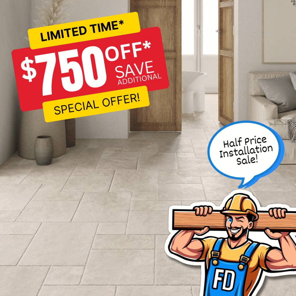 Save $750 Off New Flooring and Installation at Floor Daddy