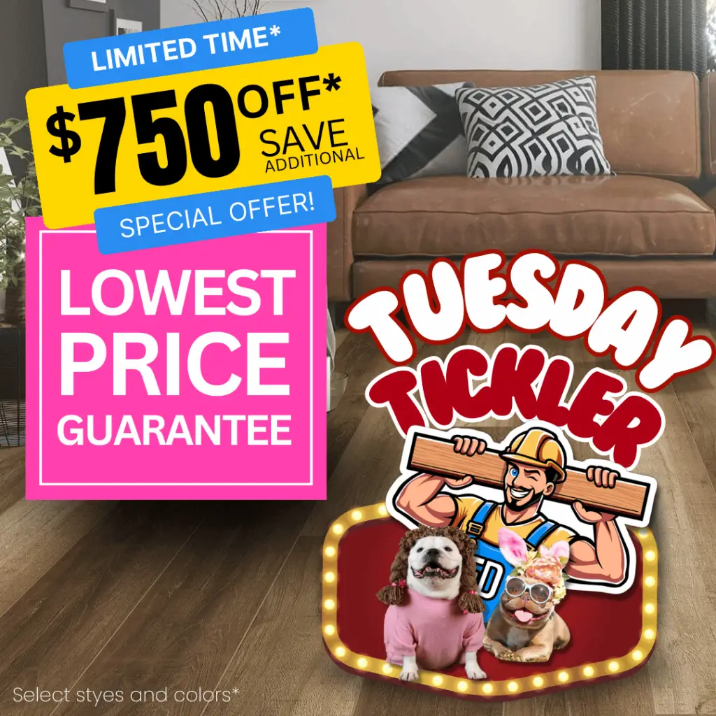 Tuesday Tickler Special Flooring Offers Floor Daddy Deals