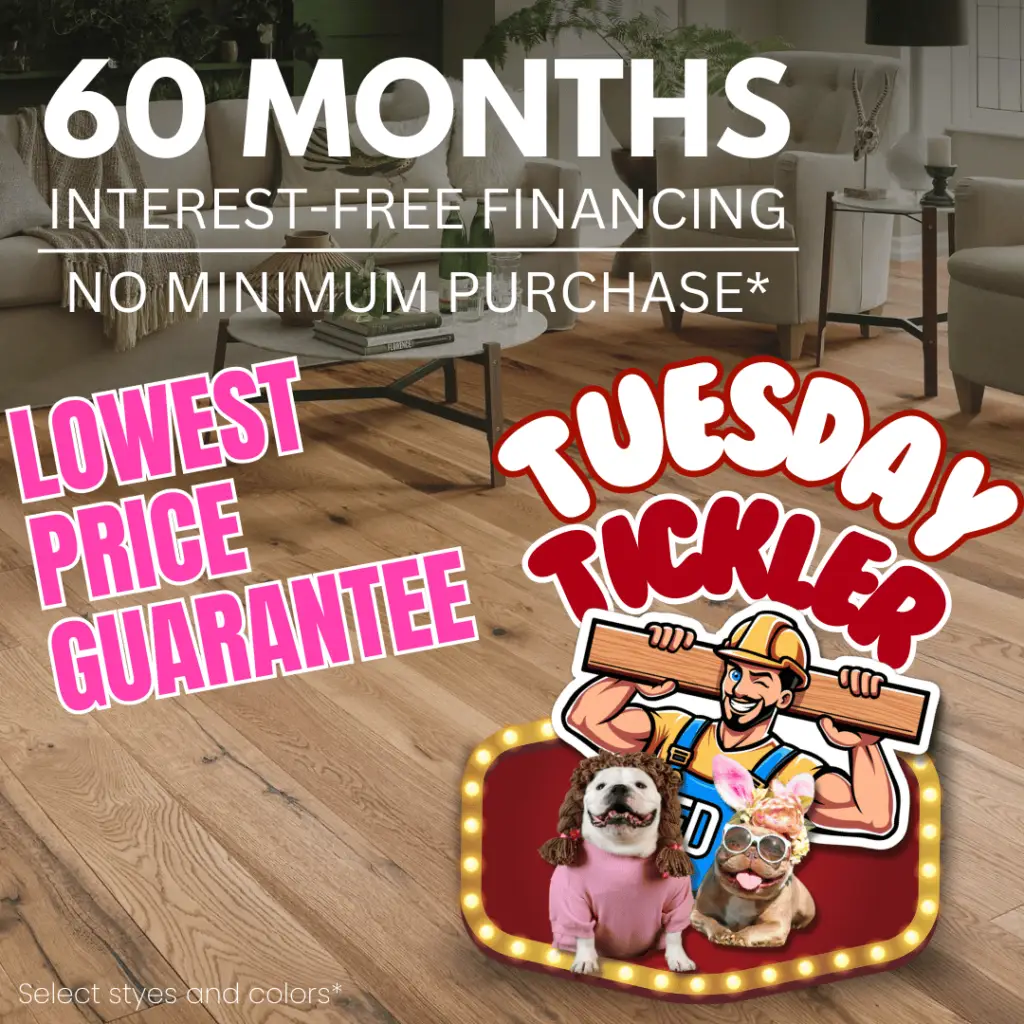 Tuesday Tickler Special Flooring Offers Floor Daddy Deals