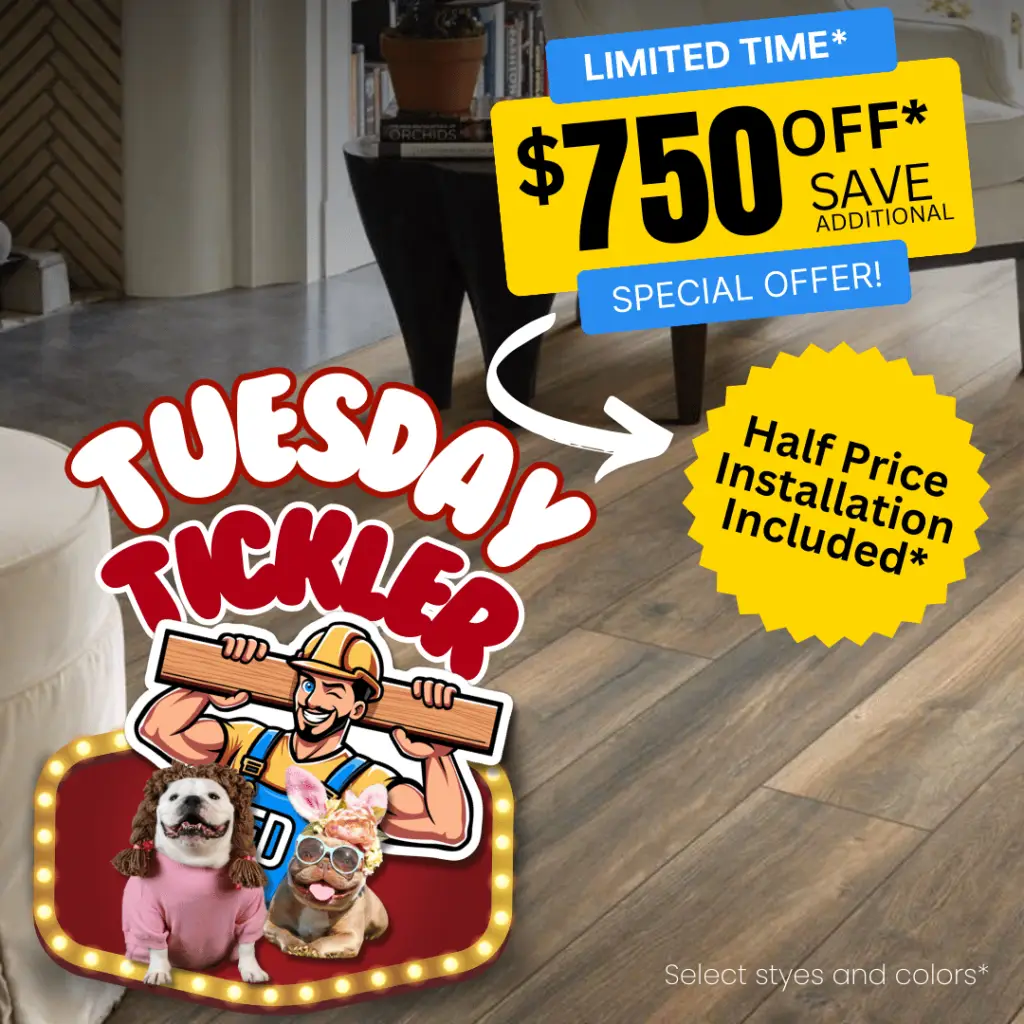 Tuesday Tickler Special Flooring Offers Floor Daddy Deals