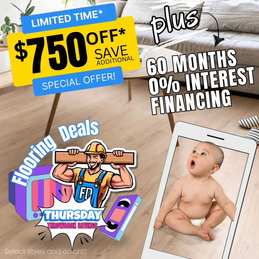 Thursday Throwback Savings with Floor Daddy