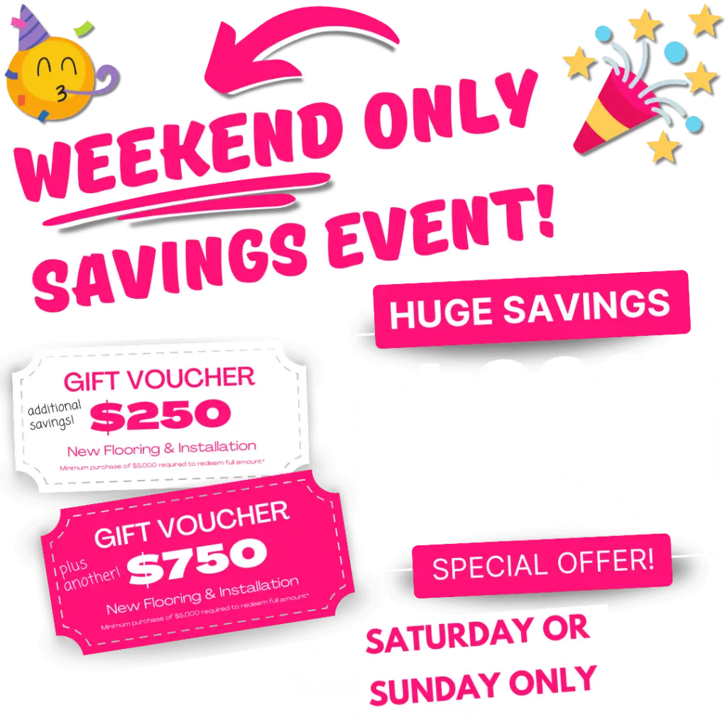 Floor Daddy Weekend Sales Event