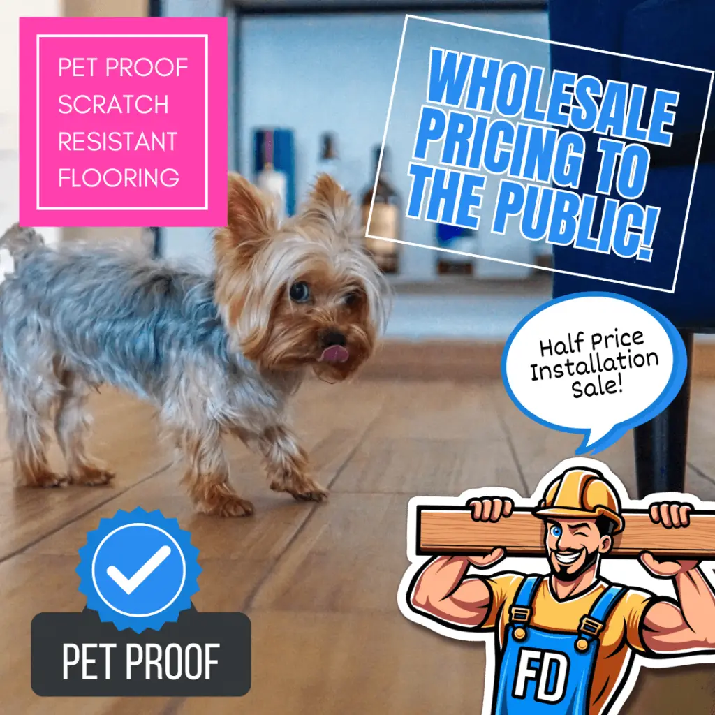 New Flooring and Installation Sale Floor Daddy