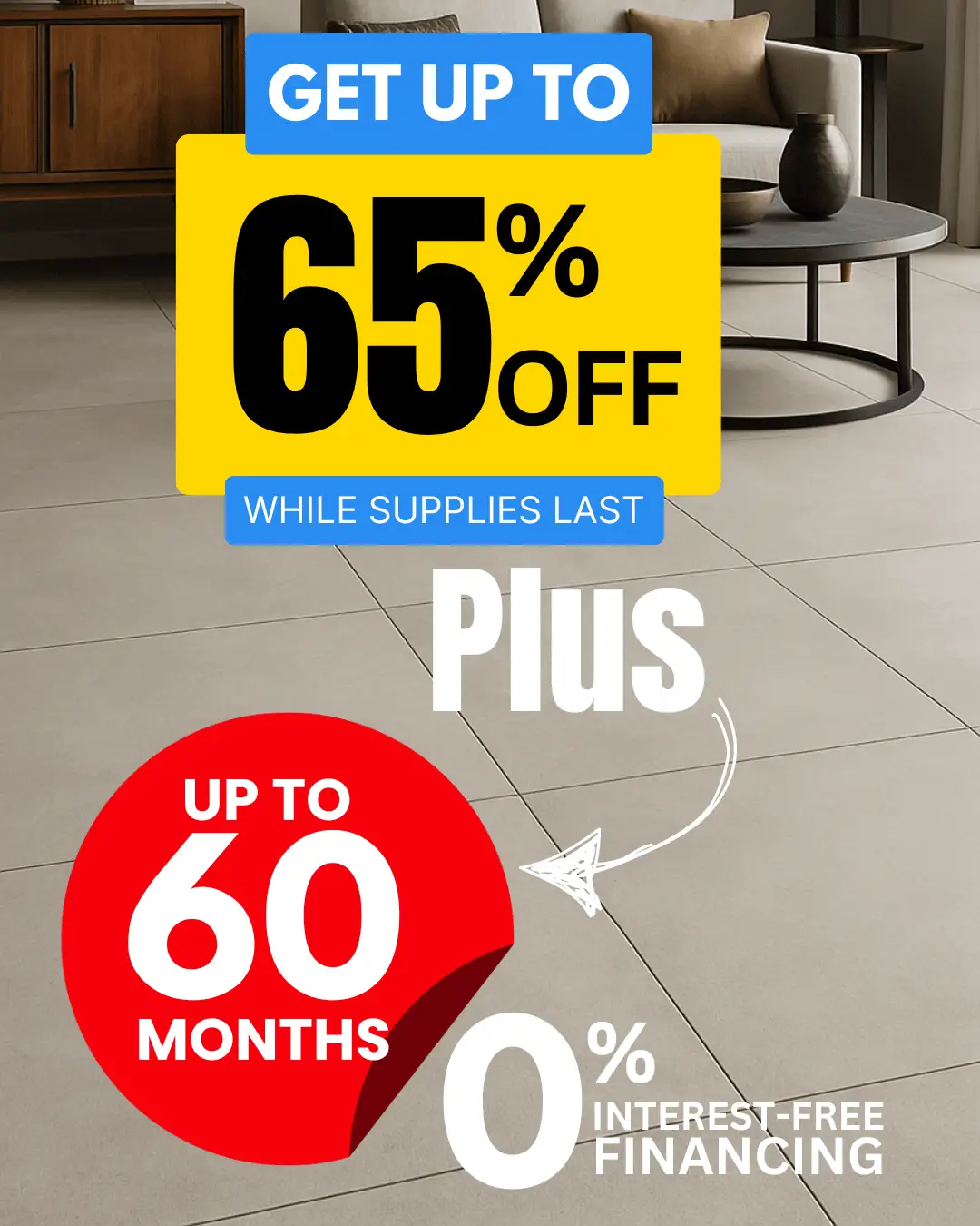 Large Format Tile Flooring