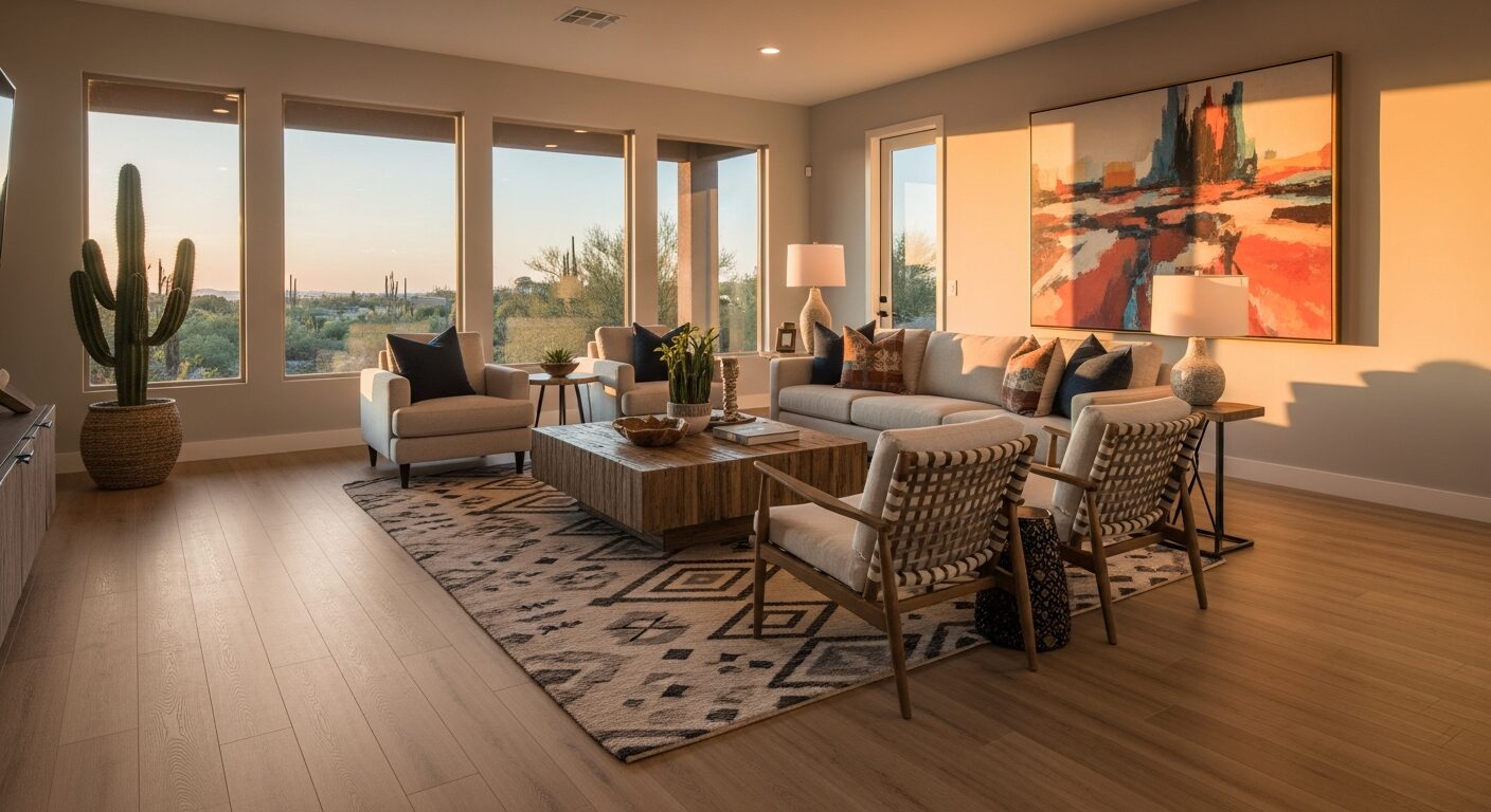 Modern Arizona home with laminate flooring — Floor Daddy