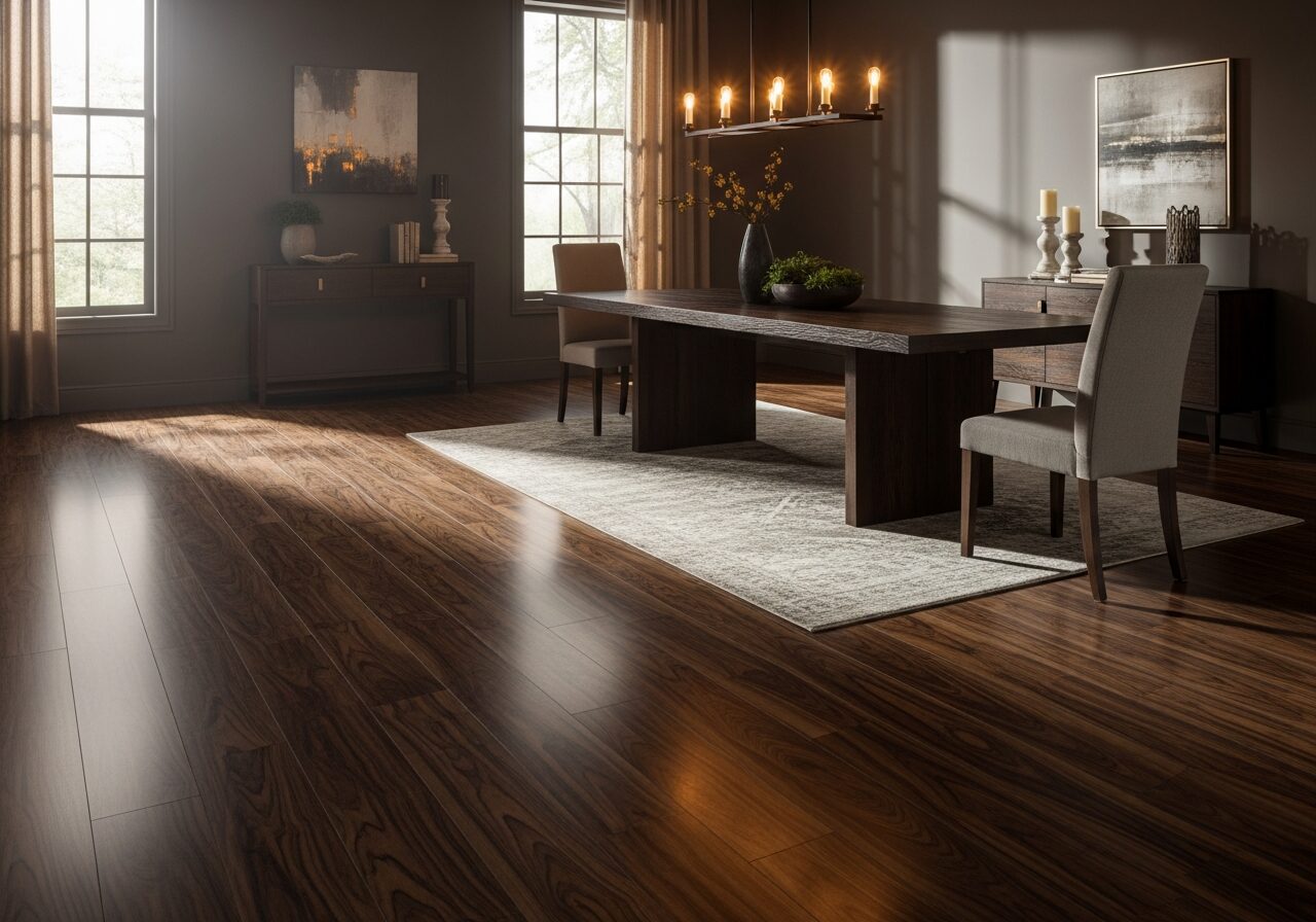 Dark walnut laminate flooring — Floor Daddy Arizona