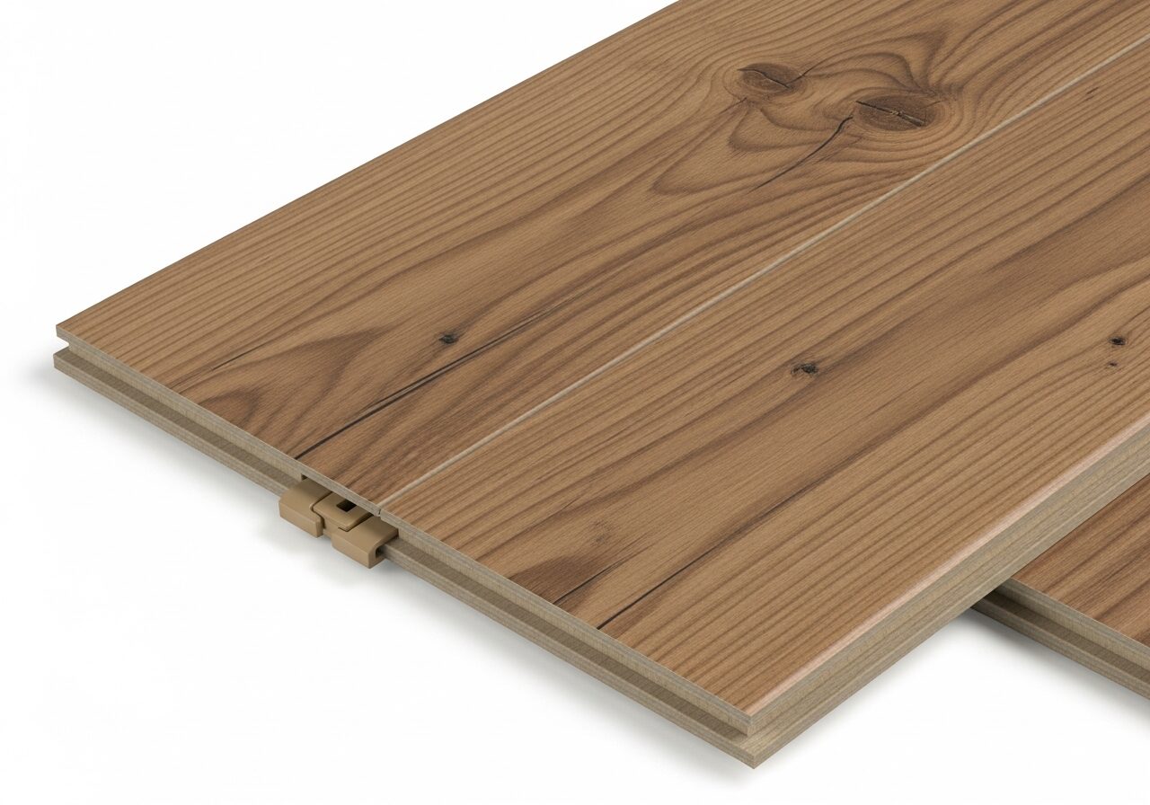 Standard laminate flooring closeup — Floor Daddy