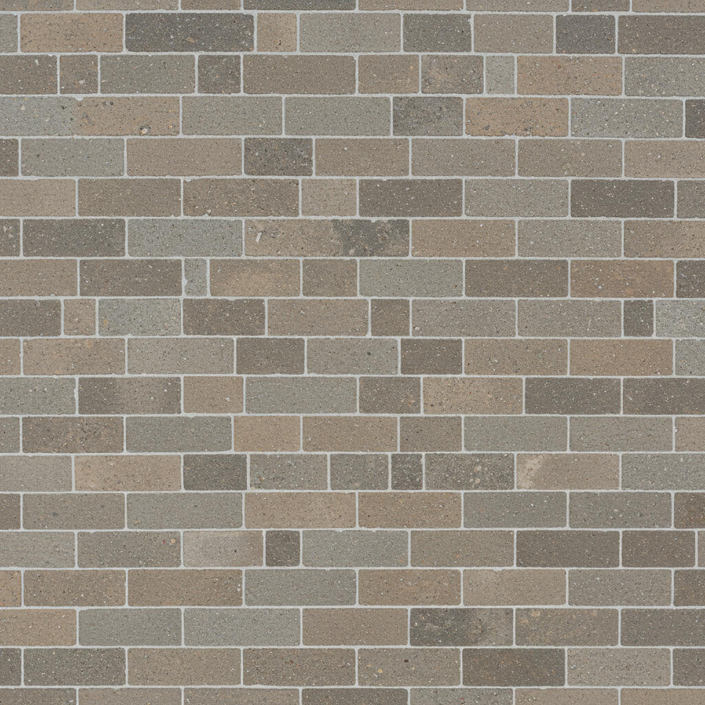 Brick offset tile pattern