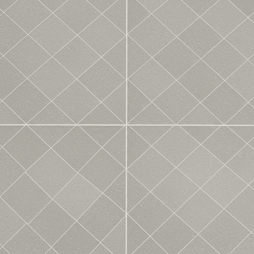 Diagonal tile pattern