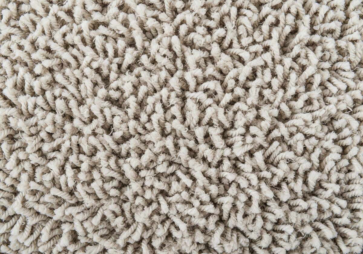 Dense tightly packed carpet fibers