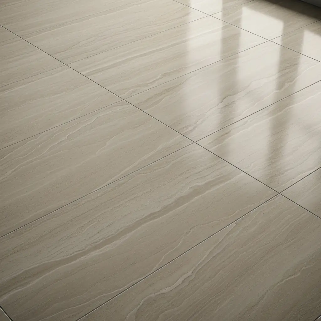 Tile flooring samples compared up close